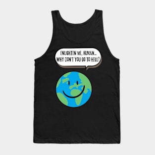 Funny Planet Earth Tank Top